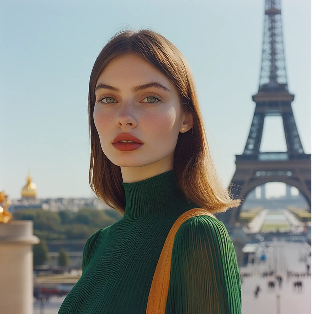 Paris Gold B earrings