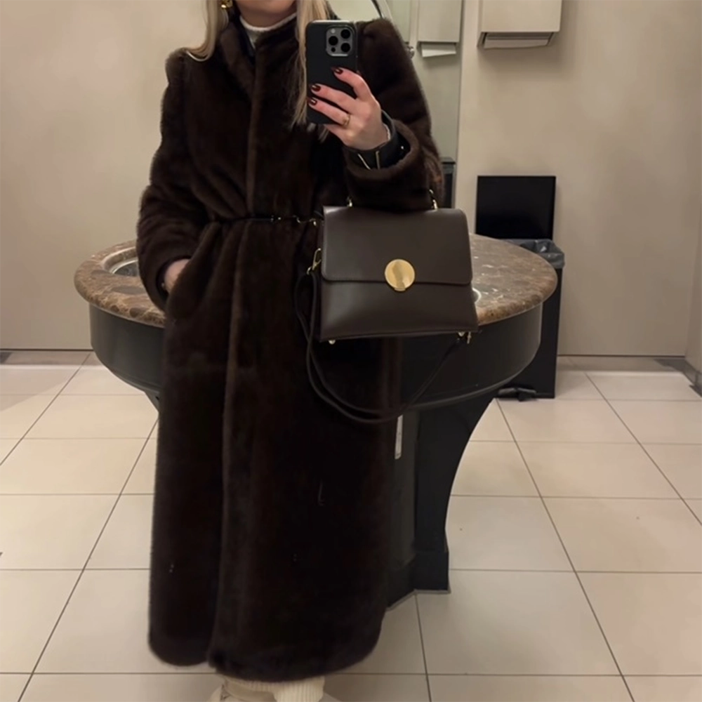 Uncommon Signature faux fur coat